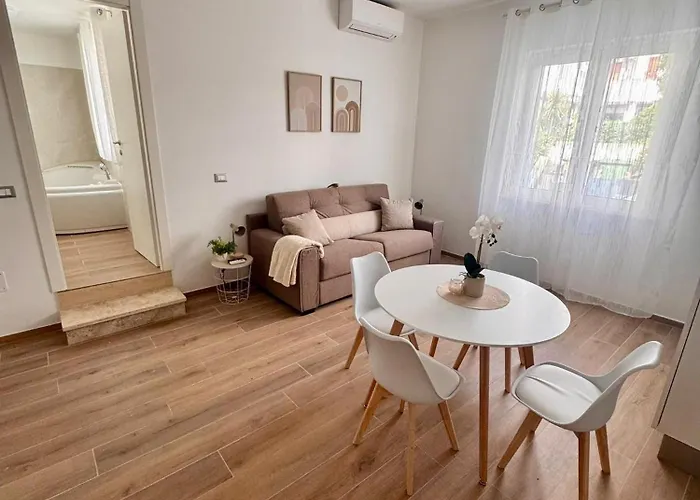 Apartmán Aqua Family - Con Spiaggia, Piscina, Parcheggio E Bici Incluse